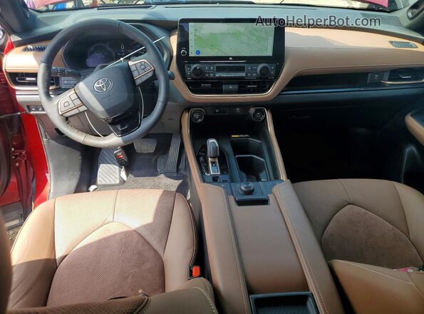 5TDADAB59TS033166 2026 TOYOTA GRAND Red წინა პანელის ხედი