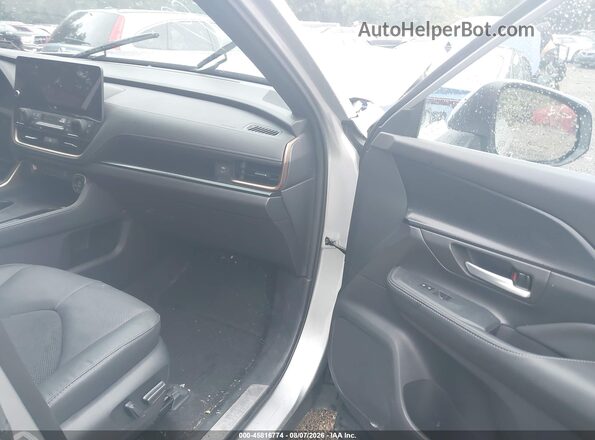 5TDADAB5XRS010889 2024 TOYOTA GRAND HIGHLANDER Silver Widok wnętrza z przodu