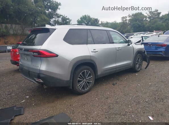 5TDADAB5XRS010889 2024 TOYOTA GRAND HIGHLANDER Silver Tył prawy