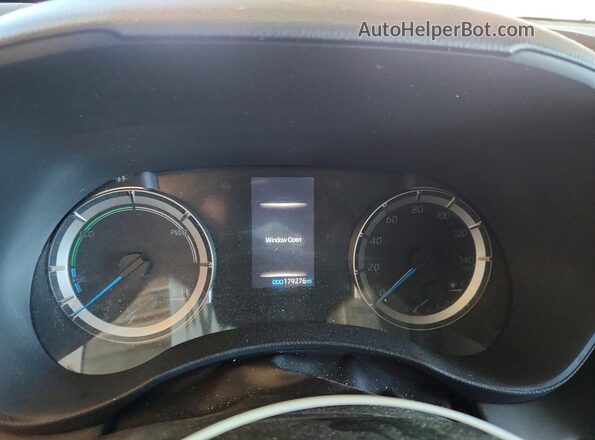 5TDBBRCH1NS554029 2022 TOYOTA HIGHLANDER Silver Instrument cluster view