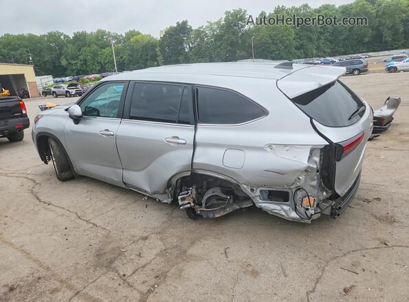 5TDBBRCH5PS579728 2023 TOYOTA HIGHLANDER Silver Задня ліва чверть