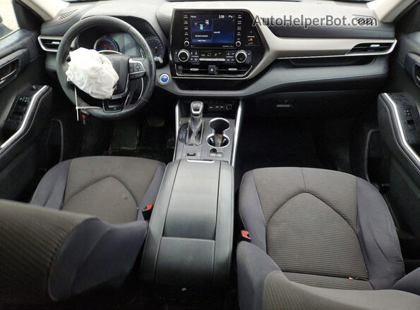 5TDBBRCH7LS506757 2020 TOYOTA HIGHLANDER Gray Vista del salpicadero