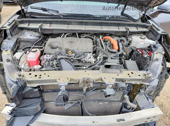 5TDBBRCH7LS506757 2020 TOYOTA HIGHLANDER Gray Vista del compartimento del motor