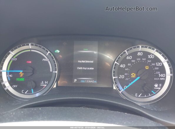 5TDBBRCH8LS506458 2020 TOYOTA HIGHLANDER Silver უკანა სავარძლების ხედი