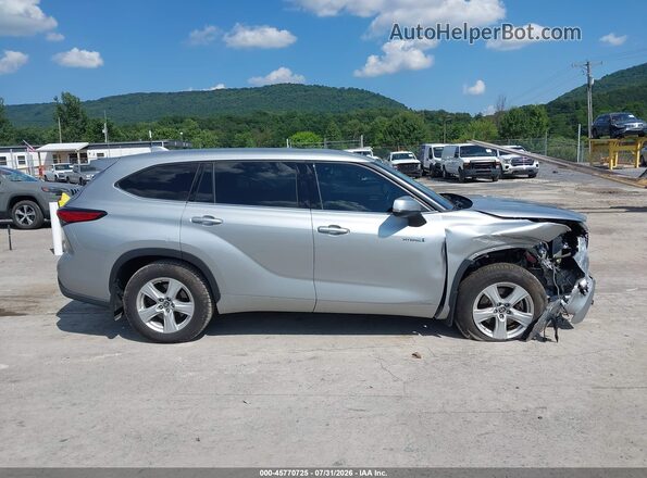 5TDBBRCH8LS506458 2020 TOYOTA HIGHLANDER Silver სალონის 360-გრადუსიანი ხედი