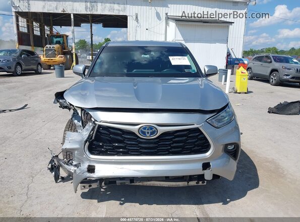 5TDBBRCH8LS506458 2020 TOYOTA HIGHLANDER Silver უკანა სალონის ხედი