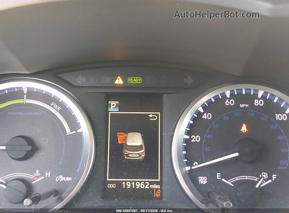5TDBGRFH1HS022541 2017 TOYOTA HIGHLANDER HYBRID Gray 