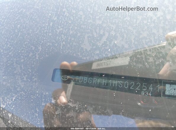 5TDBGRFH1HS022541 2017 TOYOTA HIGHLANDER HYBRID Gray Engine compartment view