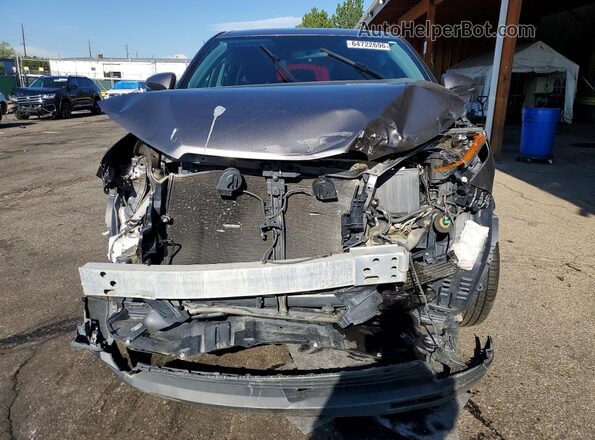 5TDBKRFH0GS296259 2016 TOYOTA HIGHLANDER Gray Front view