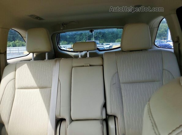 5TDBKRFH0GS313044 2016 TOYOTA HIGHLANDER Gold Հետևի նստատեղերի տեսք