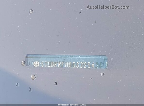 5TDBKRFH0GS325436 2016 TOYOTA HIGHLANDER Green Շարժիչի բաժամունքի տեսք