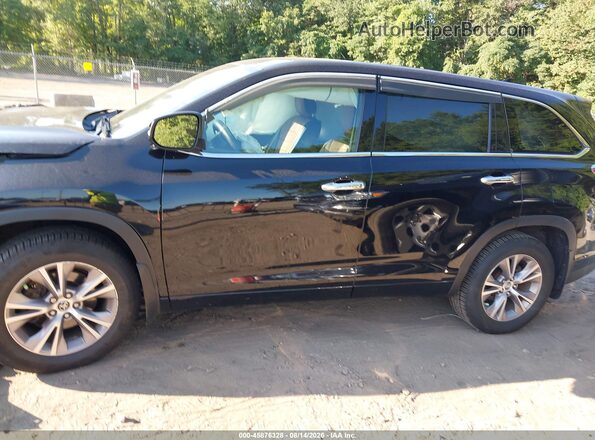 5TDBKRFH1GS262847 2016 TOYOTA HIGHLANDER Черный Панорамный вид салона 360°