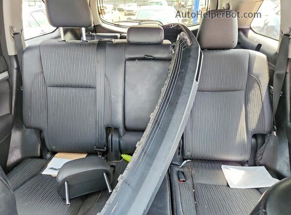 5TDBKRFH3GS235374 2016 TOYOTA HIGHLANDER Темно-бордовый Вид задних сидений