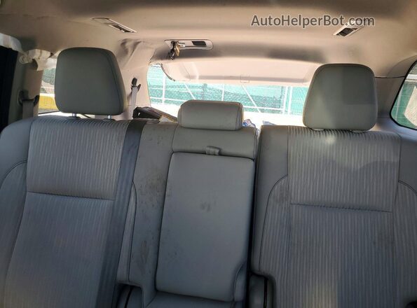 5TDBKRFH3GS340402 2016 TOYOTA HIGHLANDER Gray Widok tylnych siedzeń