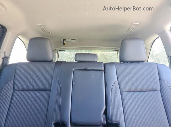 5TDBKRFH4GS280856 2016 TOYOTA HIGHLANDER Black Rear seats view