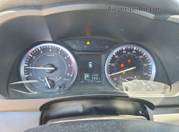5TDBKRFH5GS227776 2016 TOYOTA HIGHLANDER Gray Սարքավորումների վահանակի տեսք