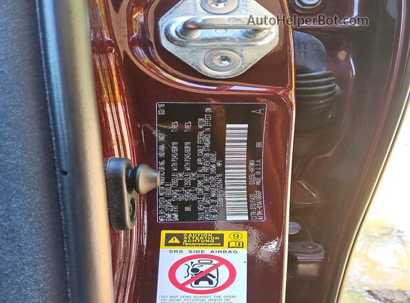 5TDBKRFH7GS264716 2016 TOYOTA HIGHLANDER Burgundy Вид підкапотного простору