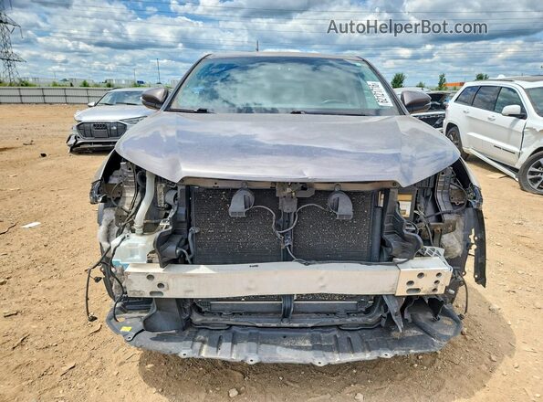 5TDBKRFH7GS355890 2016 TOYOTA HIGHLANDER Gray Դիմացի տեսք