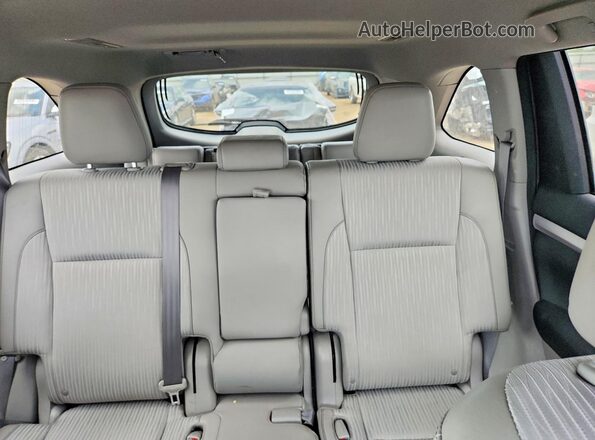 5TDBKRFH7GS355890 2016 TOYOTA HIGHLANDER Gray Հետևի նստատեղերի տեսք