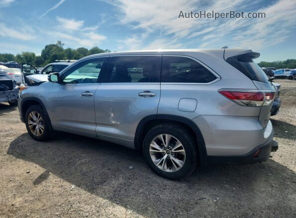 5TDBKRFH8GS326768 2016 TOYOTA HIGHLANDER Gray Задня ліва чверть