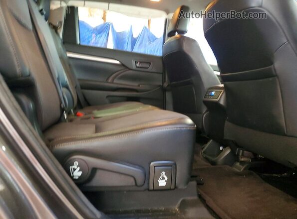 5TDBKRFHXGS293840 2016 TOYOTA HIGHLANDER Серый Вид задней части салона