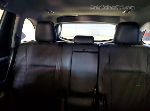 5TDBKRFHXGS293840 2016 TOYOTA HIGHLANDER Серый Вид задних сидений