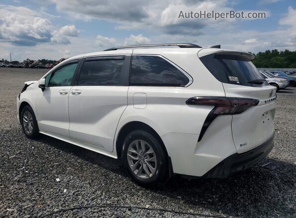 5TDBRKEC0SS285778 2025 TOYOTA SIENNA White Задня ліва чверть