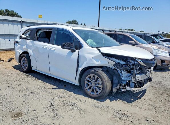5TDBRKEC1SS253423 2025 TOYOTA SIENNA White Front right