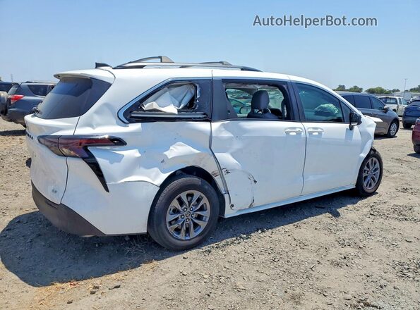 5TDBRKEC1SS253423 2025 TOYOTA SIENNA White Rear right