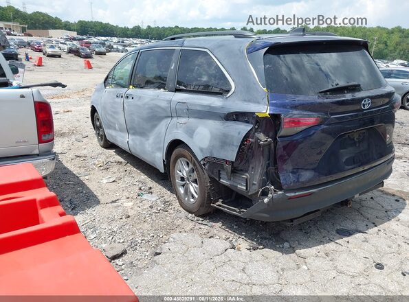 5TDBRKEC4MS032420 2021 TOYOTA SIENNA Blue Tył lewy