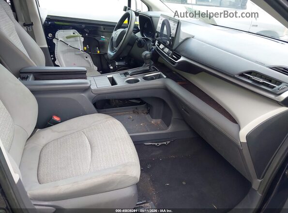 5TDBRKEC4MS032420 2021 TOYOTA SIENNA Blue Widok wnętrza z przodu