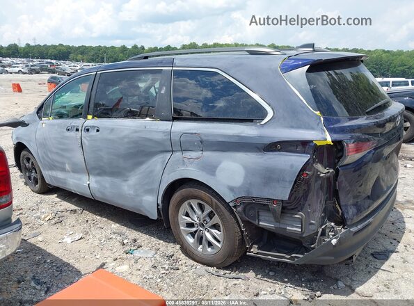 5TDBRKEC4MS032420 2021 TOYOTA SIENNA Blue Widok wnętrza 360 stopni