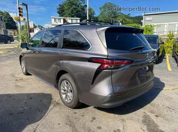 5TDBRKEC5NS122564 2022 TOYOTA SIENNA Black Tył lewy