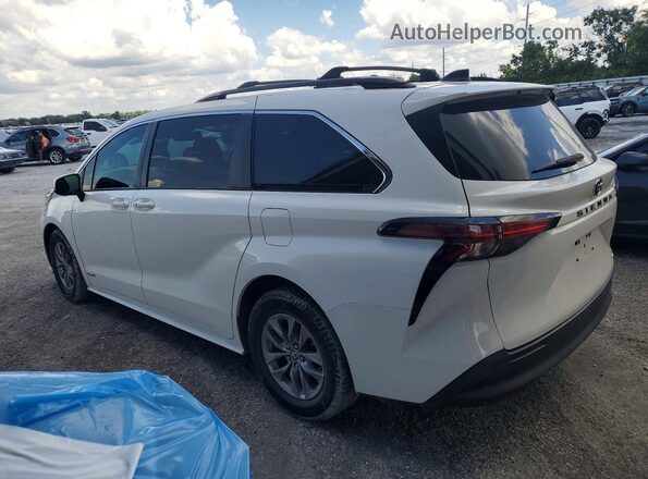 5TDBRKEC6MS028482 2021 TOYOTA SIENNA White Tył prawy