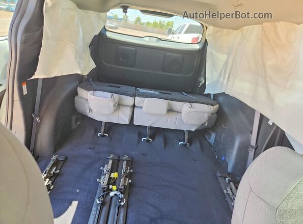 5TDBRKEC7SS287589 2025 TOYOTA SIENNA White Вид задніх сидінь