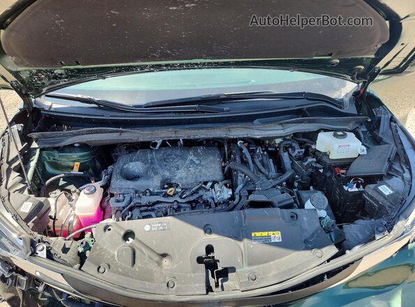 5TDBRKEC8SS240846 2025 TOYOTA SIENNA Green Engine compartment view