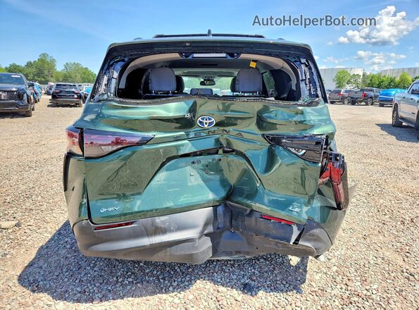 5TDBRKEC8SS240846 2025 TOYOTA SIENNA Green Rear view