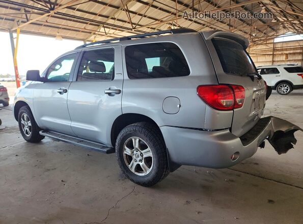 5TDBW5G11GS133019 2016 TOYOTA SEQUOIA Silver Rear left