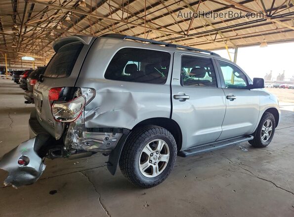 5TDBW5G11GS133019 2016 TOYOTA SEQUOIA Silver Rear right