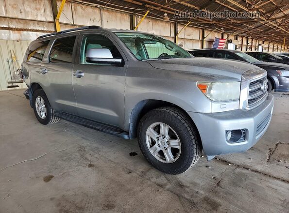 5TDBW5G11GS133019 2016 TOYOTA SEQUOIA Silver Front right