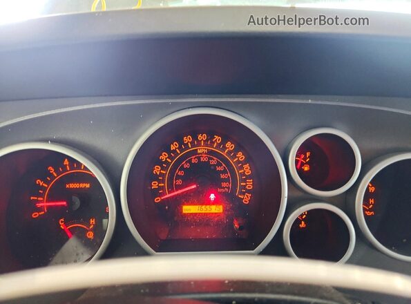 5TDBW5G11GS133019 2016 TOYOTA SEQUOIA Silver Instrument cluster view