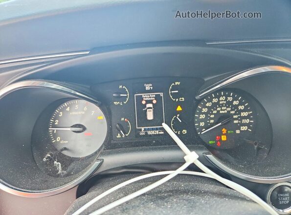 5TDBY5G10LS180367 2020 TOYOTA SEQUOIA Белый Вид щитка приборов