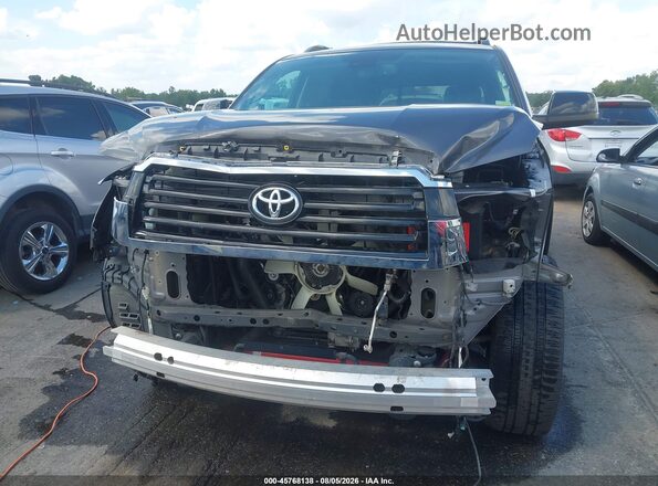 5TDBY5G11JS160089 2018 TOYOTA SEQUOIA Серый Вид спереди