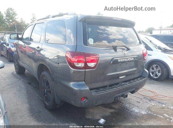 5TDBY5G11JS160089 2018 TOYOTA SEQUOIA Серый Задняя левая четверть