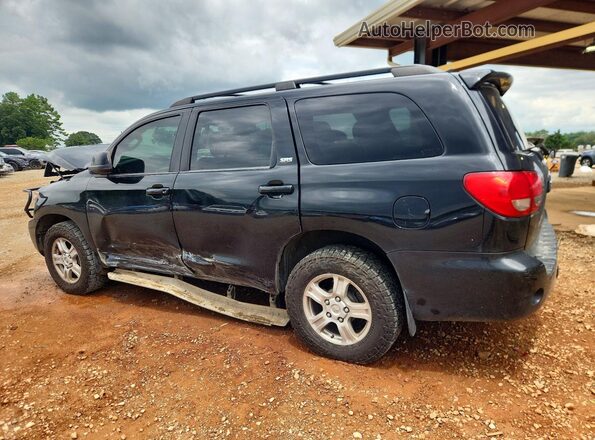 5TDBY5G12GS128096 2016 TOYOTA SEQUOIA Black Задня ліва чверть