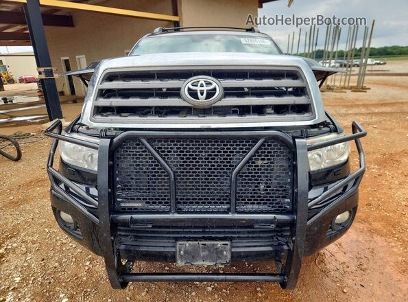 5TDBY5G12GS128096 2016 TOYOTA SEQUOIA Black Вид спереду