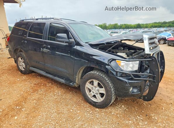 5TDBY5G12GS128096 2016 TOYOTA SEQUOIA Black Передня права чверть