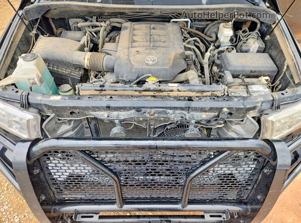 5TDBY5G12GS128096 2016 TOYOTA SEQUOIA Black Вид підкапотного простору