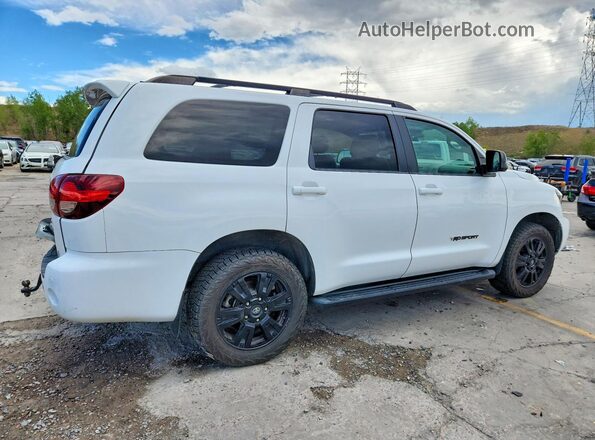 5TDBY5G14JS160264 2018 TOYOTA SEQUOIA White Rear right