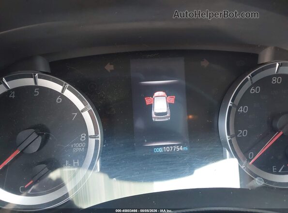 5TDBZRBH1LS510252 2020 TOYOTA HIGHLANDER Red Widok tylnych siedzeń
